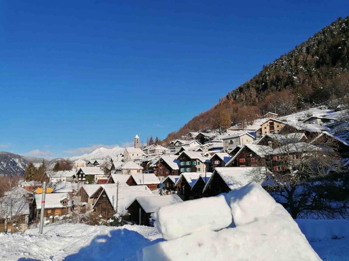 Appartamento Accogliente Di Montagna A Cavagnago Faido Eksteriør billede